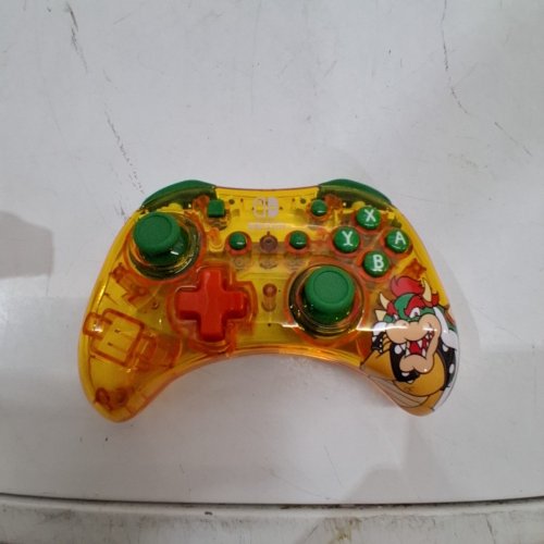 PDP ROCK CANDY MARIO BOWSER WIRED CONTROLLER - FOR NINTENDO SWITCH/LITE/OLED - YELLOW image 4