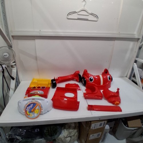 FISHER-PRICE LAUGH & LEARN CRAWL AROUND SMART STAGES CAR, STATIONARY PLAY CENTER FOR BABIES AND TODDLERS - RED image 3