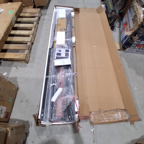 LIKIMIO BED FRAME WITH 4 STORAGE DRAWERS - QUEEN - INDUSTRIAL BROWN (MODEL: HK-KBF-005B) image 3