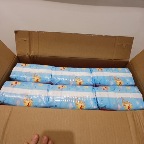198PK HUGGIES LITTLE SNUGGLERS DIAPERS - SIZE 1 - DISNEY WINNIE THE POOH (MODEL: 5630802) image 2