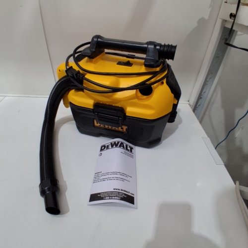 DEWALT CORDED/CORDLESS WET/DRY HEPA VACUUM *TOOL ONLY* - 2GAL - 20V - BLACK/YELLOW (MODEL: DCV581H) image 2