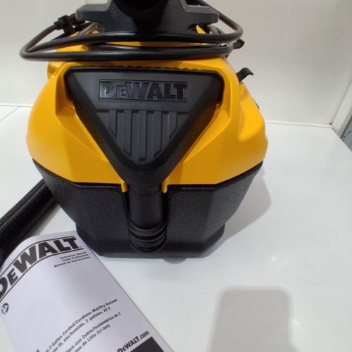 DEWALT CORDED/CORDLESS WET/DRY HEPA VACUUM *TOOL ONLY* - 2GAL - 20V - BLACK/YELLOW (MODEL: DCV581H) image 3
