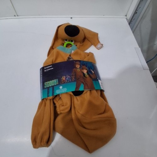 2PC UNISEX KID'S RUBIES SCOOBY DOO SCOOB! COSTUME - 3T-4T- BROWN image 3
