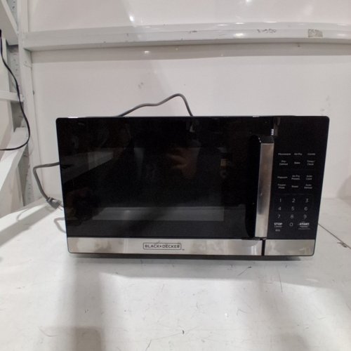 BLACK+DECKER MICROWAVE OVEN - 0.9 CU. FT, 900W, 120 V - STAINLESS STEEL (MODEL: ES9P032NA-CA) image 4