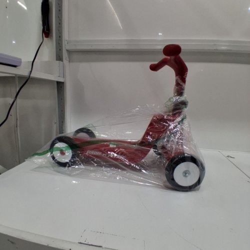 RADIO FLYER RIDE-ON SCOOT 2 SCOOTER 2-IN-1 CONVERTIBLE SCOOTER - RED (MODEL: 616A/616P/616B) image 3
