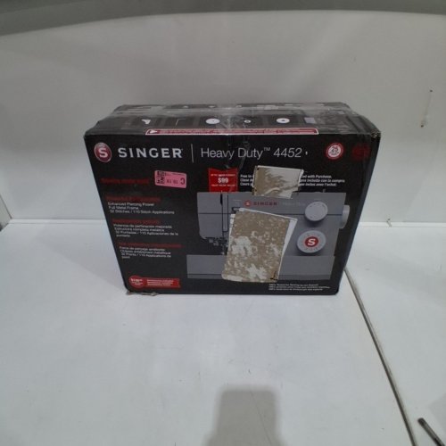 SINGER 4452 HEAVY DUTY SEWING MACHINE, GREY image 9