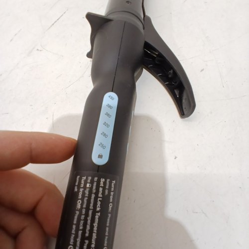 BIO IONIC 1" LONG BARREL PRO CURLING IRON HAIR STYLER - BLACK (MODEL: LXT-CL-1.0) image 4