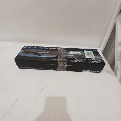 BIO IONIC 1" LONG BARREL PRO CURLING IRON HAIR STYLER - BLACK (MODEL: LXT-CL-1.0) image 5