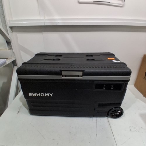 EUHOMY PORTABLE DIGITAL ELECTRIC CAR REFRIGERATOR/COOLER - 80QT - BLACK - (MODEL: U75) image 2