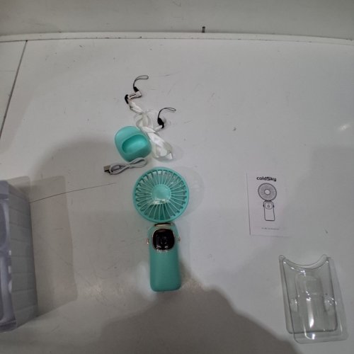 COLDSKY PORTABLE HANDHELD MULTI-SETTING FAN - BLUE image 3