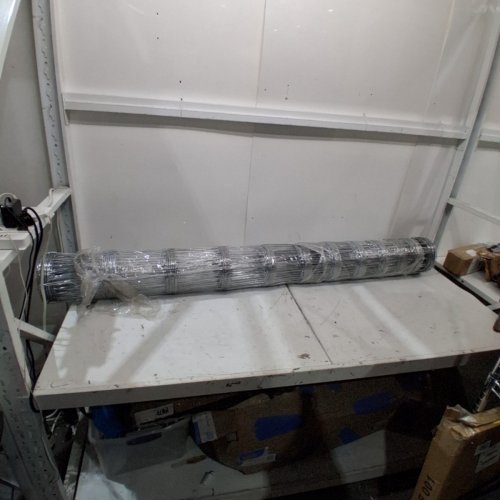 GALVANIZED ZINC COATED FIELD FENCE WIRE ROLL - 100FT X 72" - SILVER image 2