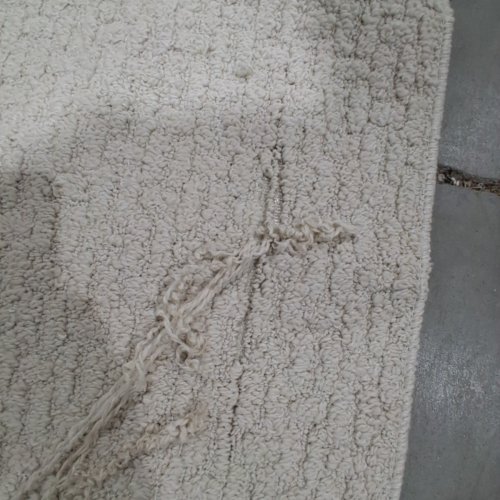 THRESHOLD WASHABLE SOLID MACHINE TUFTED RUNNER RUG - 2FT X 7FT - TAN (MODEL: 066016588) image 4