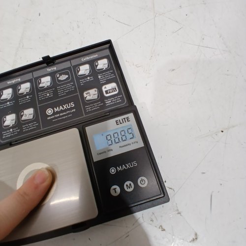 MAXUS ELITE DIGITAL GRAM SCALE - 200G - BLACK image 2
