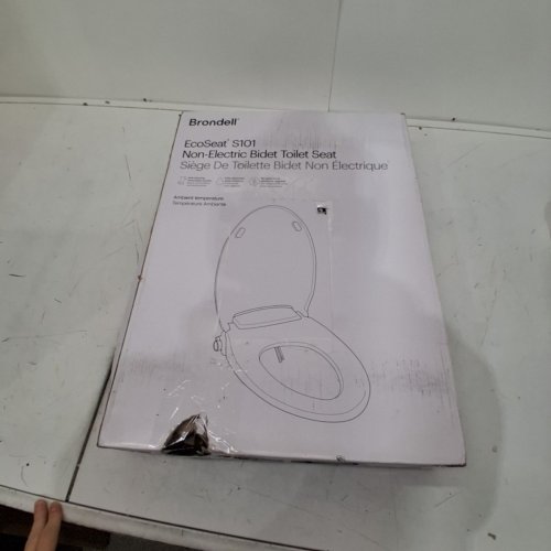 BRONDELL SWASH ECOSEAT NON-ELECTRIC SLOW-CLOSE BIDET TOILET SEAT - ELONGATED - WHITE (MODEL: CANS101 EW) image 4
