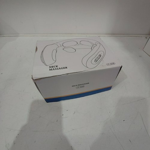 PORTABLE CERVICAL NECK MASSAGER - WHITE/GREY (MODEL: JT-008) image 3