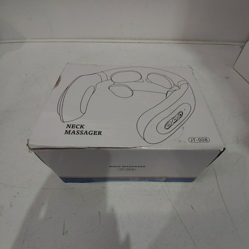 PORTABLE CERVICAL NECK MASSAGER - WHITE/GREY (MODEL: JT-008) image 4