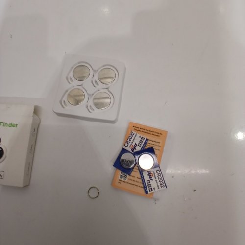 4PK MFI CERTIFIED SMART TRACKER ITEM FINDER TAGS - COMPATIBLE WITH IOS FIND MY ONLY - WHITE image 2