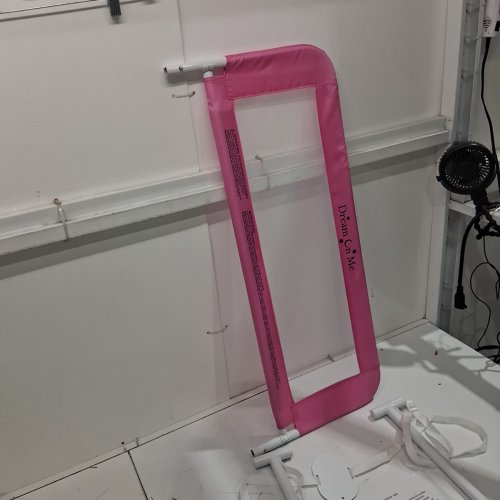 DREAM ON ME (DOM) LIGHTWEIGHT DELUXE SECURITY BED RAIL - 32.5" X 14.5" - PINK - (MODEL: 419) image 3