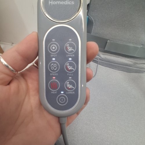HOMEDICS SHIATSUFLEX MASSAGE CUSHION - GREY (MODEL: MCS-512HJ) image 2