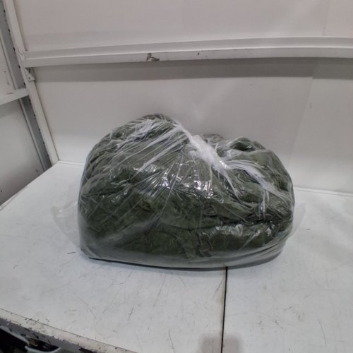 3PC ROOTS HOME VELVET COMFORTER SET - KING - GREEN (ITEM: 1806588) image 4