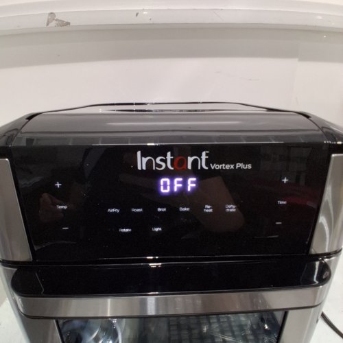 INSTANT POT VORTEX PLUS 10-QUART 7-IN-1 AIR FRYER OVEN WITH ROTISSERIE BASKET - SILVER/BLACK (MODEL: VORTEX PLUS 10) image 2