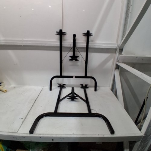 PRODALK FOLDING TABLE LEGS - 29" X 24" - BLACK image 2