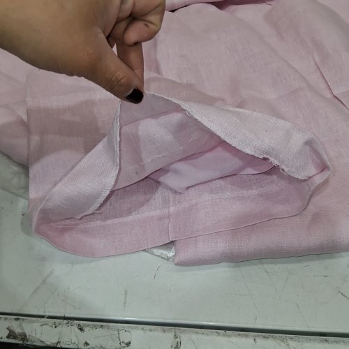 EVER NEW WIDE LEG POSEY LINEN PANT - SIZE 6 - CANDY HEARTS PINK (STYLE: PA5258) image 4