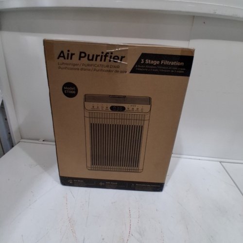 EVALIT 3 STAGE AIR PURIFIER - UP TO 2200FT² - BLACK (MODEL: ET066) image 4