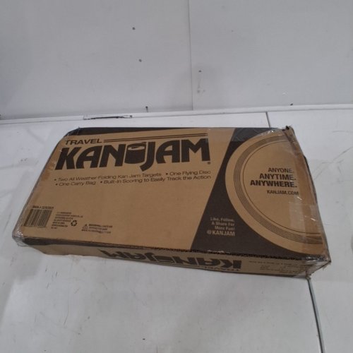 KANJAM FOLDABLE TRAVEL DISC THROWING GAME - BLACK/YELLOW /CLASSIC (MODEL:1-1-18369-KJ019) image 3