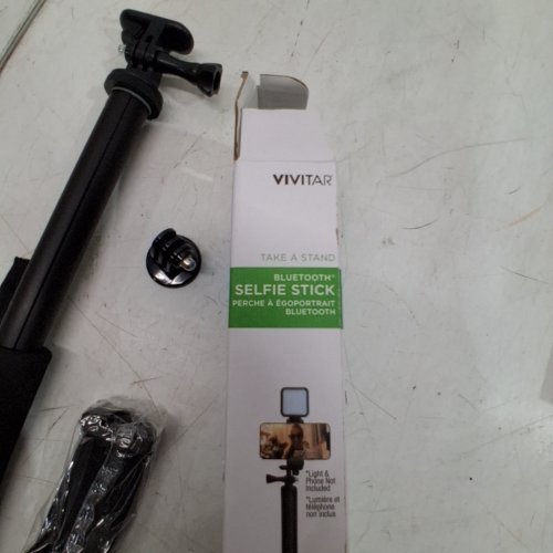 VIVITAR BLUETOOTH SELFIE STICK - UP TO 39" - BLACK image 2