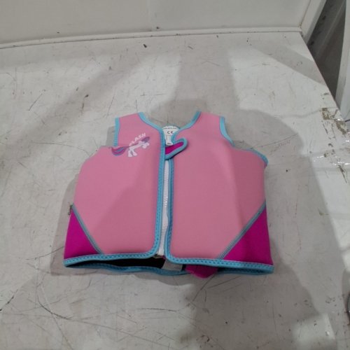 KID'S NEO-SPLASH LIFE JACKET - 1-3 YEARS / 41.8 LBS-66.1 LBS - PINK / UNICORN (MODEL : P24FS00220UM) image 2
