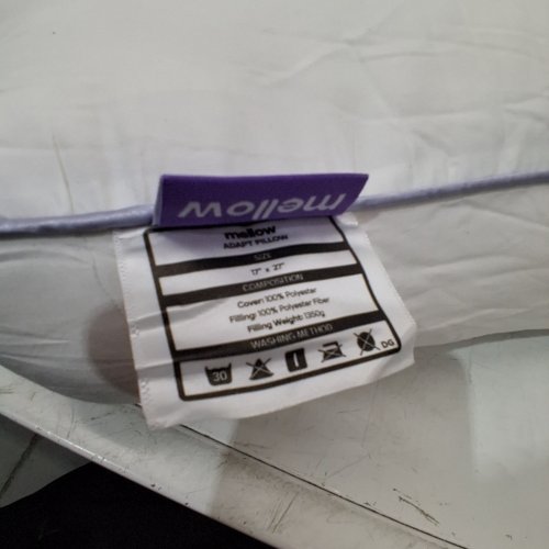 MELLOW MULTI-POSITION ADAPT PILLOW - 17" X 27" - WHITE image 2