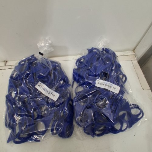 200PK WHEEL-CHECK LOOSE NUT INDICATORS - 33 MM - BLUE - (MODEL:WLCH-B BLUE) image 2