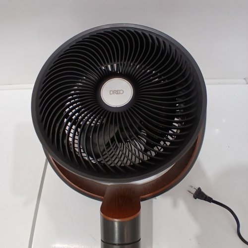 DREO 120° OSCILLATING STANDING FAN WITH 9 SPEEDS AND 4 MODES - 37"- 42" / 117SQ.FT COVERAGE - GREY/BRONZE (MODEL: DR-HPF012) image 7