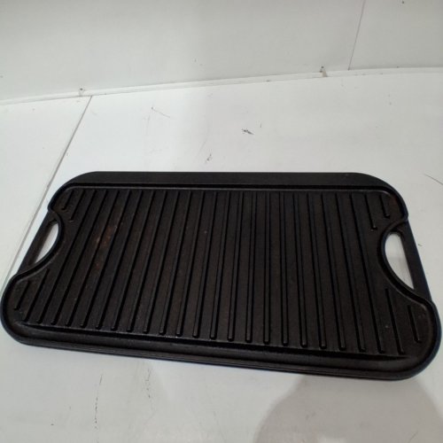 LODGE CAST IRON SEASONED REVERSIBLE GRIDDLE/GRILL - 20" X 10.4" image 3