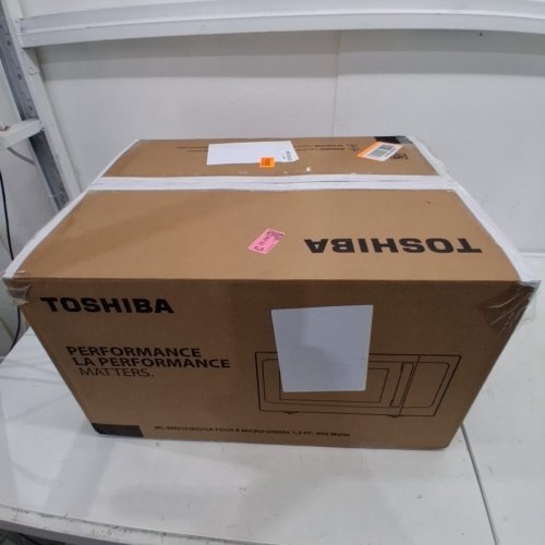 TOSHIBA COMPACT COUNTERTOP MICROWAVE OVEN - 1.2CU.FT - 1500W - STAINLESS STEEL (MODEL: ML-EM31P(SS)/CA) image 5