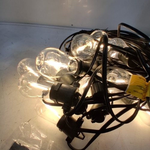 ADDLON OUTDOOR WATERPROOF STRING LIGHTS WITH REMOTE - 50FT - BLACK image 2