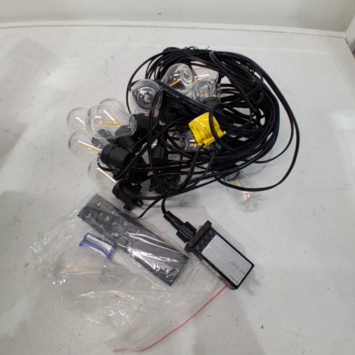 ADDLON OUTDOOR WATERPROOF STRING LIGHTS WITH REMOTE - 50FT - BLACK image 3