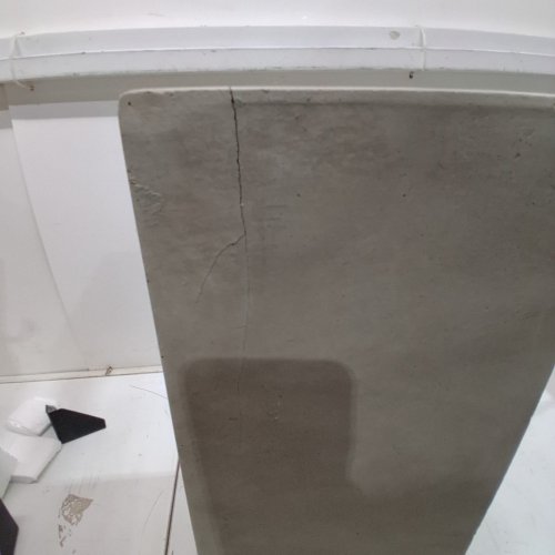 KANTE LIGHTWEIGHT CONCRETE MODERN RECTANGLE PLANTER FOR OUTDOOR OR INDOOR USE - 20" - CHARCOAL GREY (MODEL: RF0002A-C60121) image 3