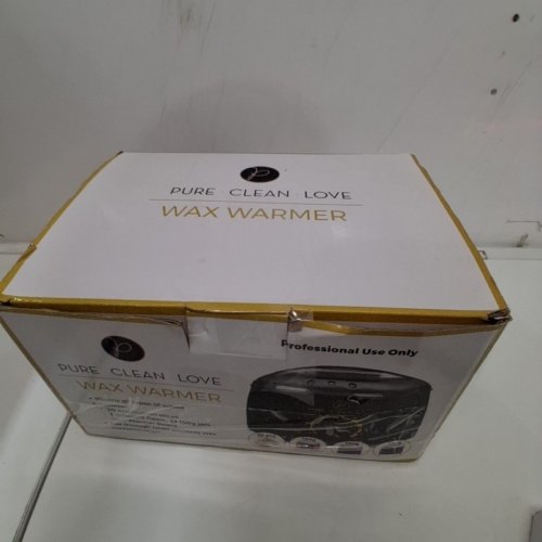 PURE CLEAN LOVE WAX WARMER WITH SCENTED WAX BEADS - BLACK image 4