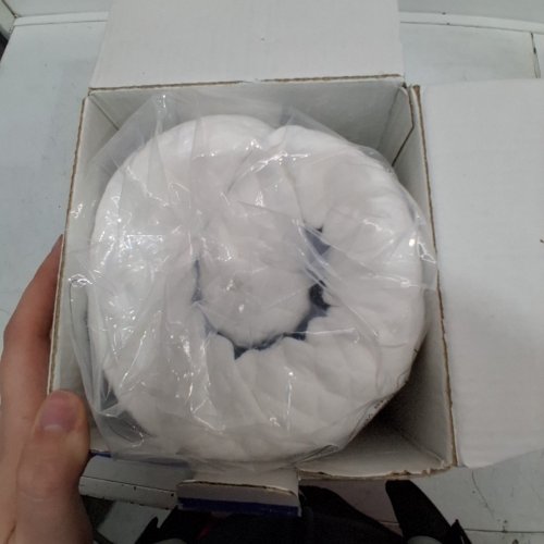 HOMCA CONTOURED MEMORY FOAM CERVICAL PILLOW - 24"X12"X5" - WHITE image 3