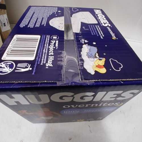 50PK HUGGIES OVERNITES NIGHT-TIME BABY DIAPERS -SIZE 5 image 3