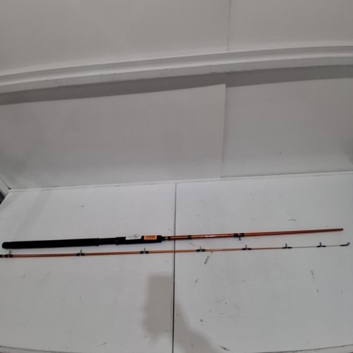 UGLY STIK CATFISH SPECIAL CASTING ROD - 9FT MEDIUM/HEAVY 15-40LBS 1-4OZ - BLACK/ORANGE - (MODEL: USCACATSPEC902MH) image 2