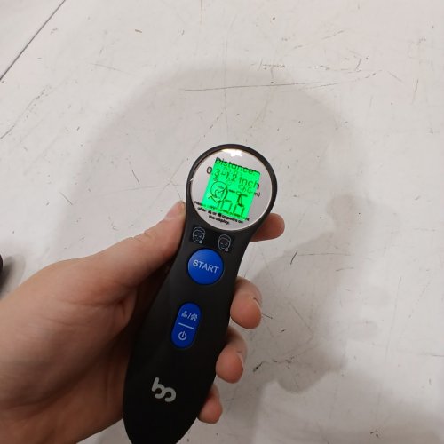 FEMOMETER DIGITAL INFRARED THERMOMETER BATTERIES INCLUDED - BLACK (MODEL: DET306) image 2