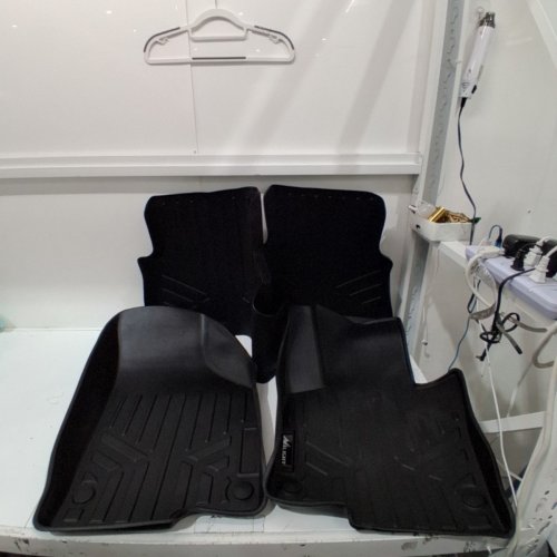 3PC NILIGHT TPE ALL WEATHER FLOOR MATS - FITS 2009-2017 VOLKSWAGON TIGUAN - BLACK (MODEL : A0280) image 3