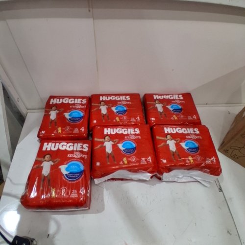 150PK HUGGIES DISNEY BABY LITTLE SNUGGLERS DISPOSABLE DIAPERS - SIZE 4 - WINNIE THE POOH (MODEL: 56311) image 2