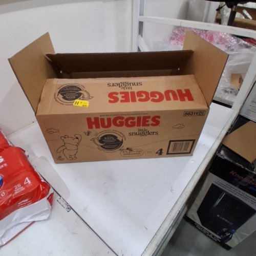 150PK HUGGIES DISNEY BABY LITTLE SNUGGLERS DISPOSABLE DIAPERS - SIZE 4 - WINNIE THE POOH (MODEL: 56311) image 3