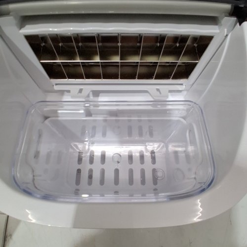 EUHOMY COUNTERTOP ICE CUBE MAKER MACHINE WITH EXTERNAL WATER TANK - 34LBS/DAY - BLACK (MODEL: IM005-CBL-CAEH) image 4