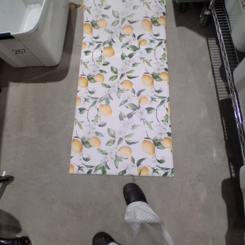 THOMASVILLE COMFORT ANTI FATIGUE KITCHEN FLOOR MAT - 2FT X 5FT - WHITE/MULTICOLOR (MODEL: 1917722) image 2
