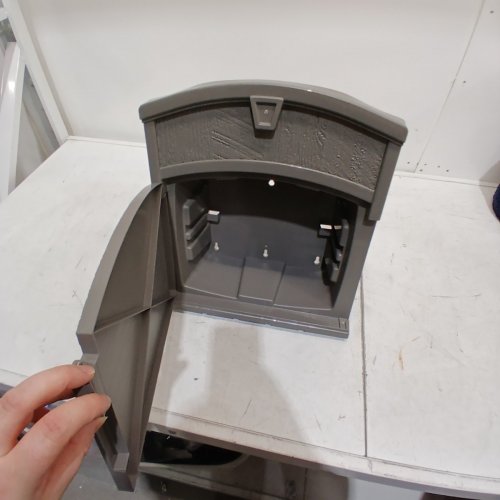SUNCAST FARMINGTON HOSE HANGER CABINET - 150FT - STONEY (MODEL: CPLFHH150) image 3